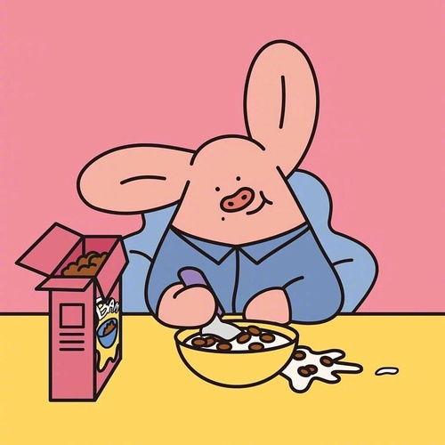 口渴的图片可爱